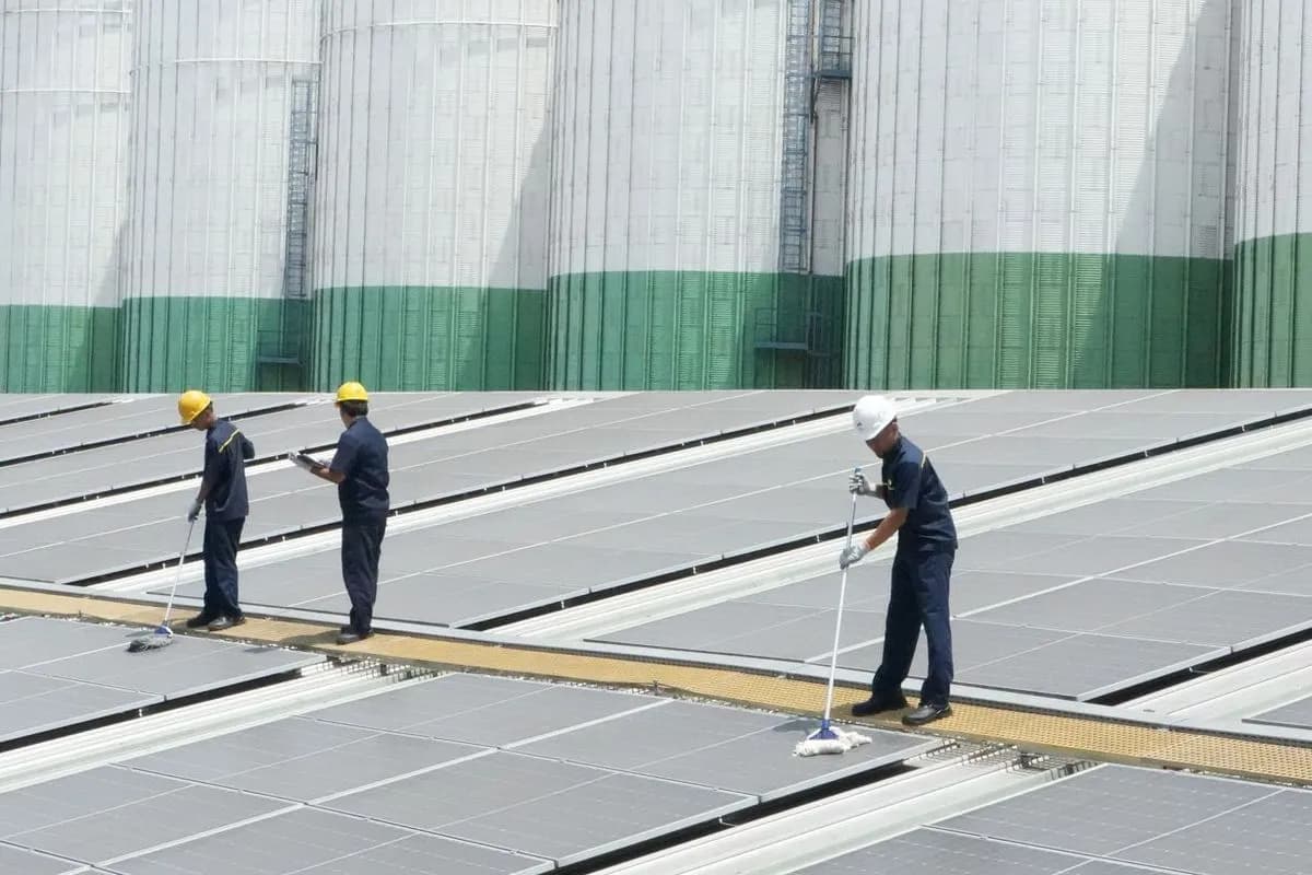 Bogasari Operasikan PLTS di Pabrik Tepung Terigu di Jakarta