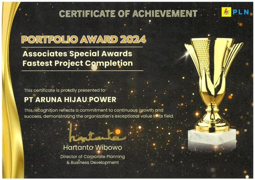 Portfolio Award 2024 – Associates' Special Awards Fastest Project Completion